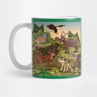 Mountain Scene Mug